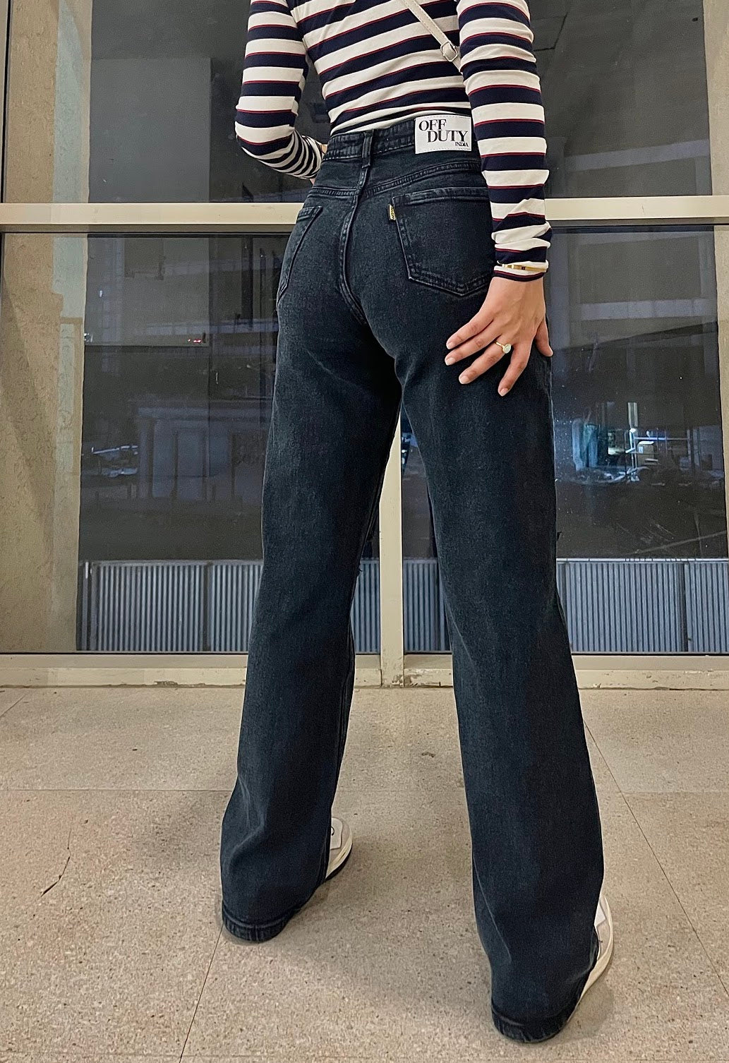 Baggy Wide Leg Jeans | Aesthetic High Waisted Jeans | OFFDUTY INDIA –  Offduty India